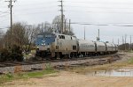 AMTK 181 leads train P080-23 northbound